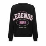 Felpa senza Cappuccio Donna Only Onlkimmie Nero