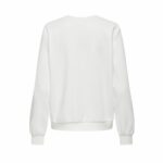 Felpa senza Cappuccio Donna Only Onlkimmie Bianco