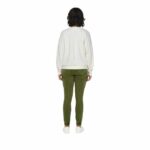 Felpa senza Cappuccio Donna Only Onllayla L/S Wings Bianco