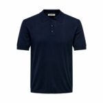 Polo a Maniche Corte Uomo Only & Sons Onswyler Life Reg 14 Ss Knit Stormy