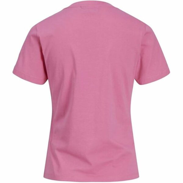 Maglia a Maniche Corte Donna Jack & Jones Jxamy Reg Rosa