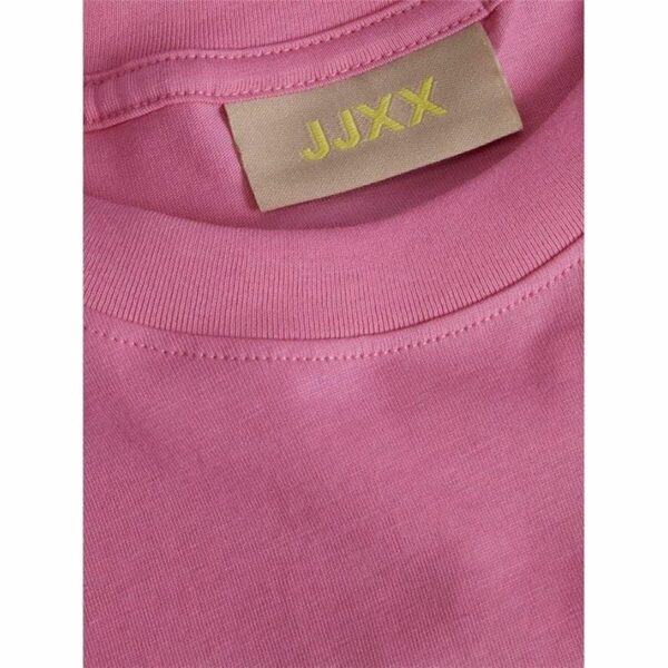 Maglia a Maniche Corte Donna Jack & Jones Jxamy Reg Rosa