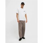 Maglia a Maniche Corte Uomo Jack & Jones Jcodynamic Dust Ss Crew Bianco
