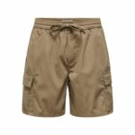 Pantalone Only & Sons Onskal Cargo 0287 Caribou Marrone