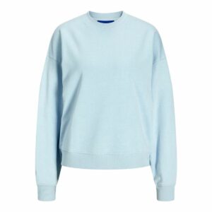 Felpa senza Cappuccio Donna Jack & Jones Jxalfa Rlx Lsw Azzurro Chiaro