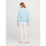 Felpa senza Cappuccio Donna Jack & Jones Jxalfa Rlx Lsw Azzurro Chiaro