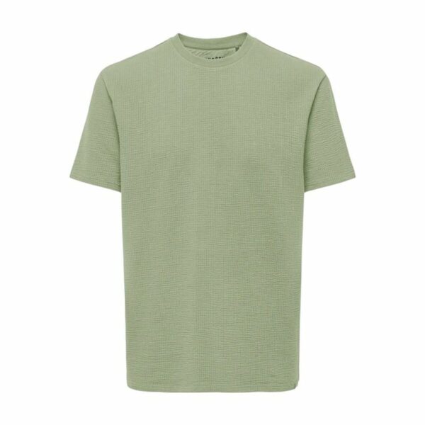 Maglia a Maniche Corte Uomo Only & Sons Onskian Life Reg Seersucker Ss