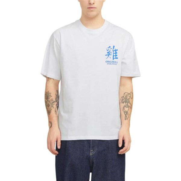 Maglia a Maniche Corte Uomo Jack & Jones Jorsnake