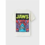 Maglia a Maniche Corte per Bambini Name It Nkmmakai Jaws Nreg Box Sky