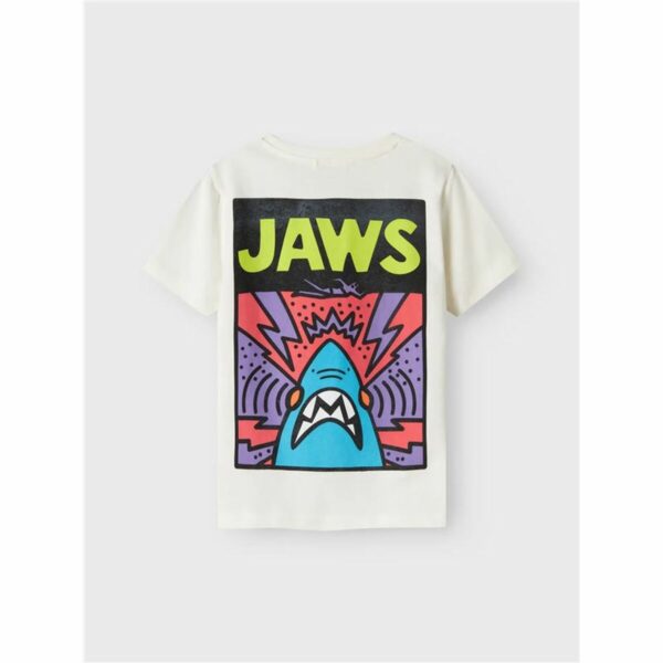 Maglia a Maniche Corte per Bambini Name It Nkmmakai Jaws Nreg Box Sky