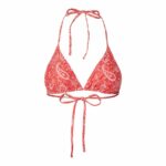 Reggiseno Pieces Pcbaomi Rosso