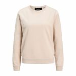 Felpa senza Cappuccio Donna Jack & Jones Jxmadi Reg Ls Crew Swt Noos