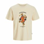 Maglia a Maniche Corte per Bambini Jack & Jones Joranatomy Skull Ss Crew Neck