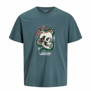 Maglia a Maniche Corte per Bambini Jack & Jones Joranatomy Skull Ss Crew Neck