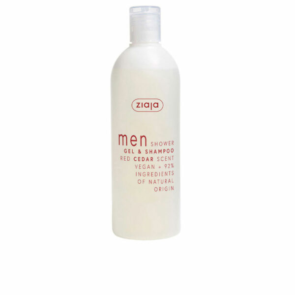 Gel e Shampoo 2 in 1 Ziaja Men 400 ml Uomo Cedro