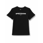 Maglia a Maniche Corte per Bambini 4F M0797 Nero