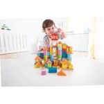 Gioco di Costruzioni con Blocchi Hape 101 Pezzi 27 x 22 x 13 cm