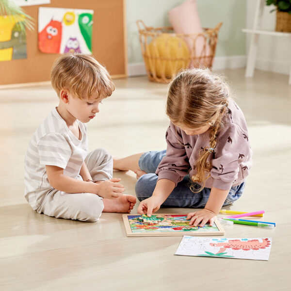 Puzzle Hape Dinosauri