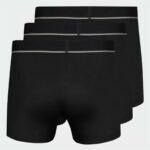 Boxer da Uomo Adidas Active Micro Flex Eco Nero 3 Unità