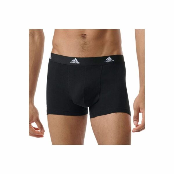 Boxer da Uomo Adidas Active Flex Nero 3 Unità