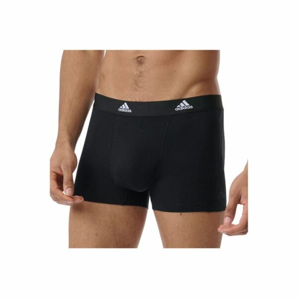 Boxer da Uomo Adidas Active Flex Nero 3 Unità
