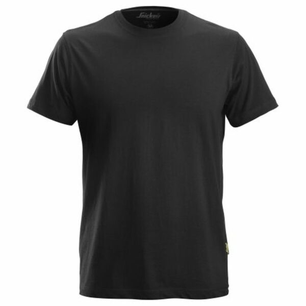 Maglia a Maniche Corte Uomo Snickers Workwear Nero