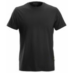 Maglia a Maniche Corte Uomo Snickers Workwear Nero