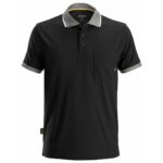 Polo a Maniche Corte Uomo Snickers Workwear Nero