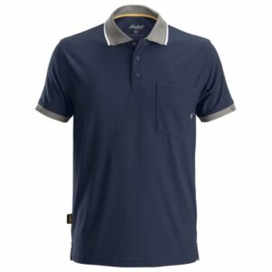 Polo a Maniche Corte Uomo Snickers Workwear 2724 Polo AllroundWork Technology 37.5® Blu Marino