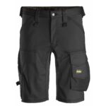 Shorts da Uomo Snickers Workwear Nero