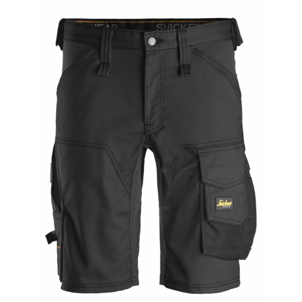 Shorts da Uomo Snickers Workwear Nero