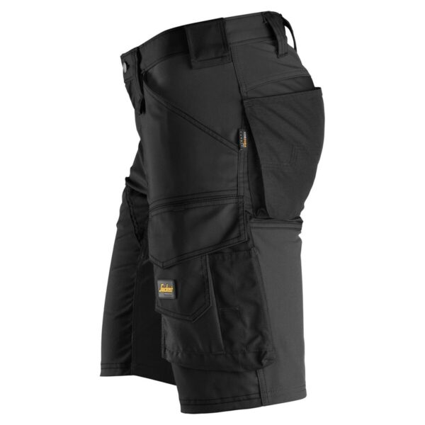 Shorts da Uomo Snickers Workwear Nero