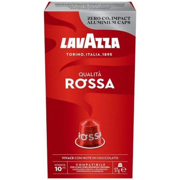 Capsule di caffè Lavazza Qualitá Rossa 10 Pezzi (10 Unità)