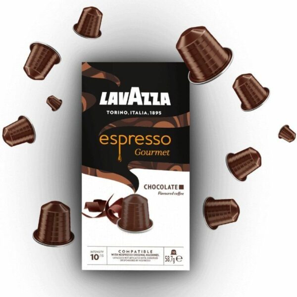 Capsule di caffè Lavazza Espresso Gourmet Chocolate 10 Pezzi (10 Unità)