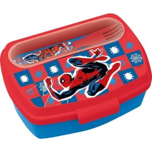 Portamerenda con Accessori Spider-Man CZ11272 Plastica