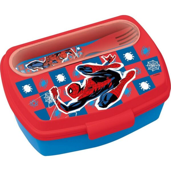 Portamerenda con Accessori Spider-Man CZ11272 Plastica