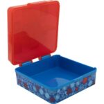 Contenitore a Scomparti Spider-Man CZ11274 Multicolore Plastica