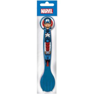 Servizio di Posate The Avengers CZ11397 Multicolore Plastica 2 Pezzi