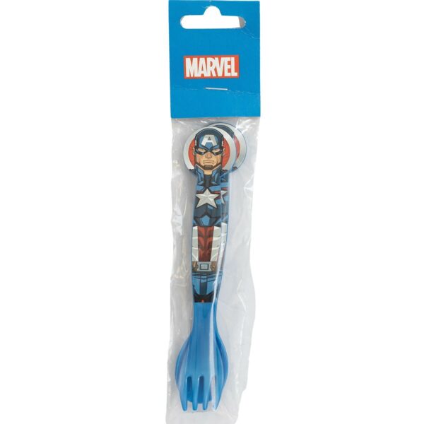 Servizio di Posate The Avengers CZ11397 Multicolore Plastica 2 Pezzi