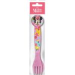 Servizio di Posate Minnie Mouse CZ11401 Rosa Plastica 2 Pezzi