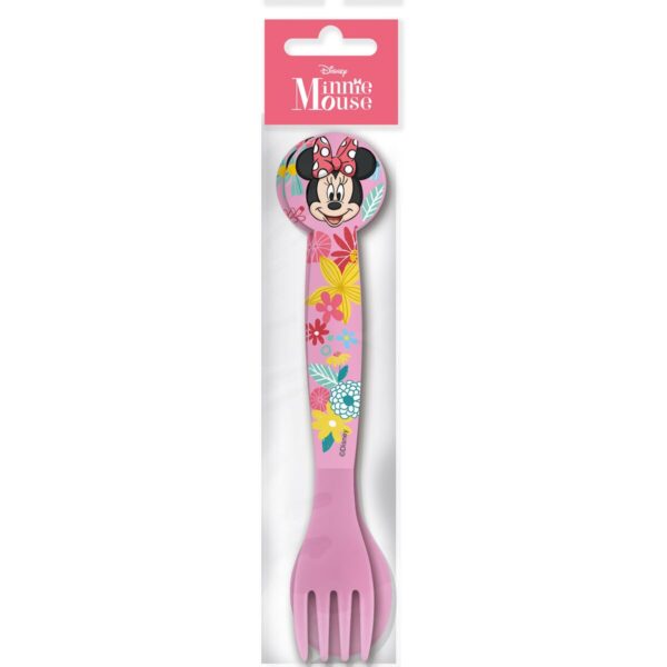 Servizio di Posate Minnie Mouse CZ11401 Rosa Plastica 2 Pezzi