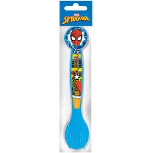 Servizio di Posate Spider-Man CZ11402 Multicolore Plastica 2 Pezzi