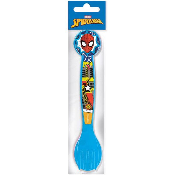 Servizio di Posate Spider-Man CZ11402 Multicolore Plastica 2 Pezzi