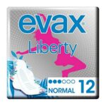Assorbenti Normali con Ali LIBERTY Evax Liberty (12 uds)