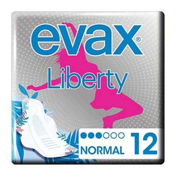 Assorbenti Normali con Ali LIBERTY Evax Liberty (12 uds)