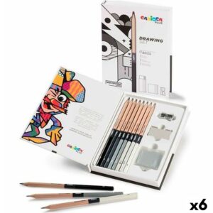 Set da Disegno Carioca PLUS DRAWING (6 Unità)