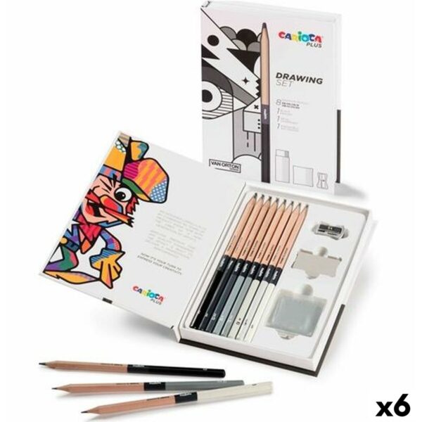 Set da Disegno Carioca PLUS DRAWING (6 Unità)