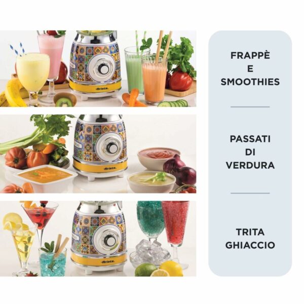 Frullatore Ariete 583 POSITANO 1000 W Giallo 1,5 L
