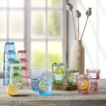 Bicchiere di acqua Bormioli Rocco Barshine Verde Vetro 300 ml (6 Unità)