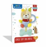Peluche con Sonagli Clementoni Lovely Dog 18 x 25 x 6 cm